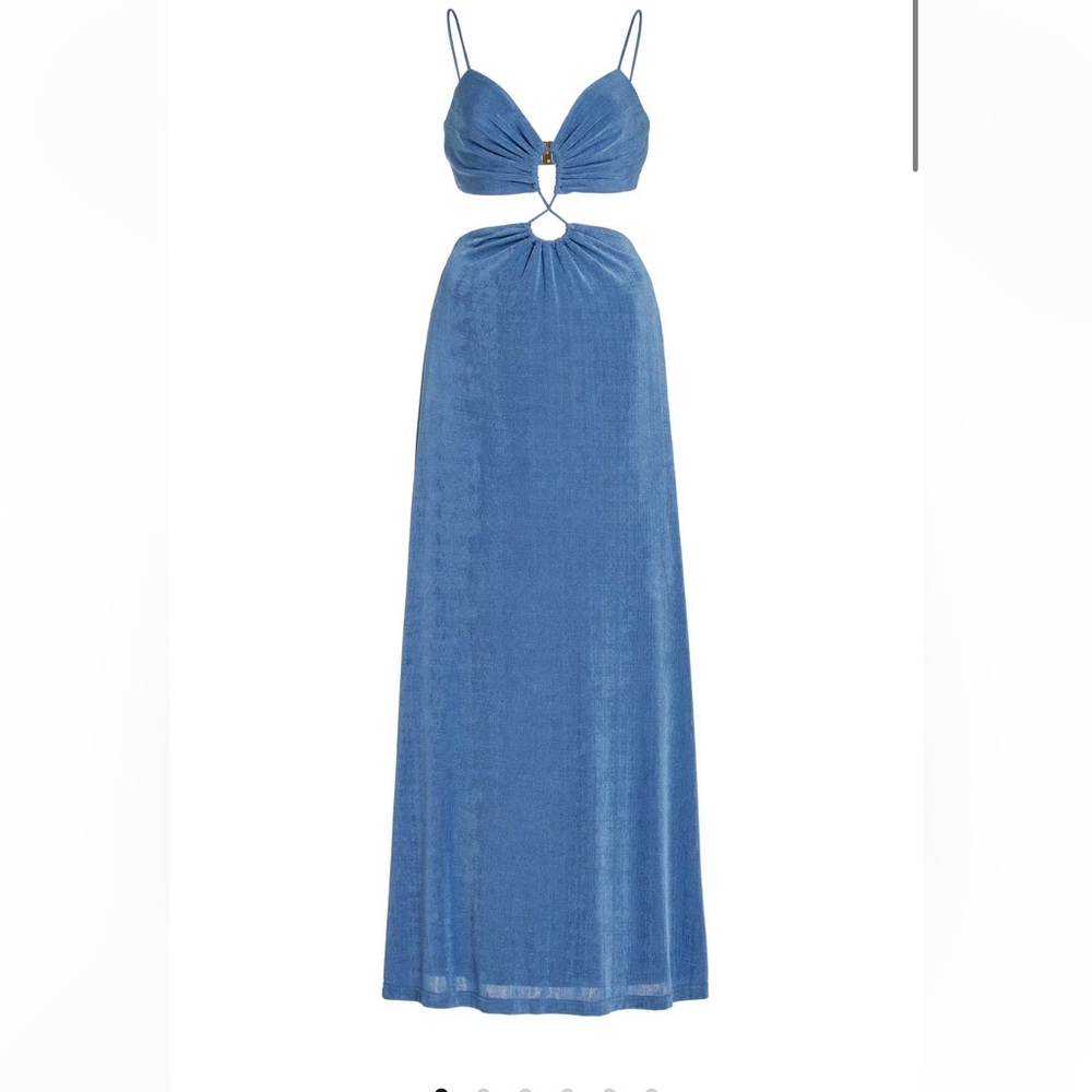 Significant other Yara Cutout Terry Maxi Dress